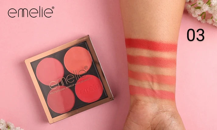 EMELIE PROFESSIONAL MAKEUP 4 COLOR PALETTE