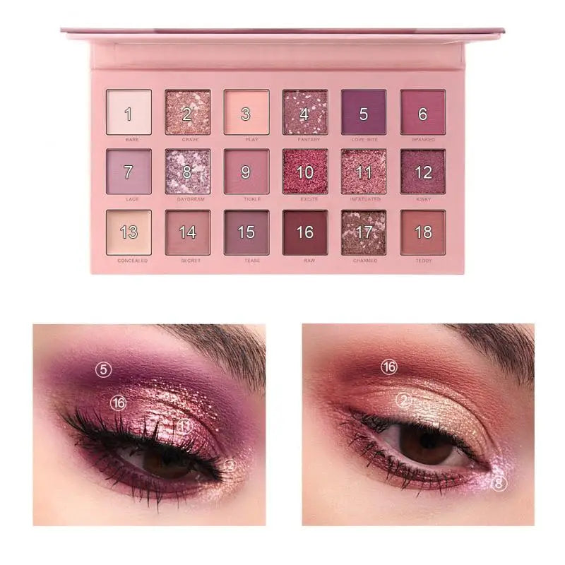 Miss Rose The New Nude Eye Shadow Palette