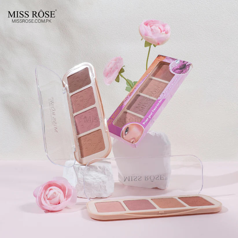 Miss Rose - Butter Blend 4-Color Blush Palette
