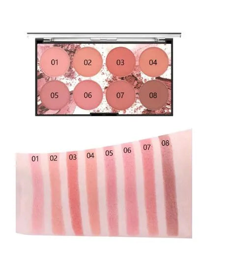 Miss Rose 8-Color Blusher 28g