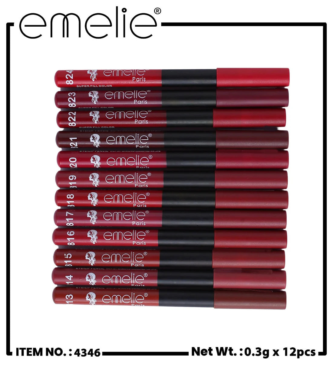 EMELIE MATTE LABRA EYE/LIP PENCIL